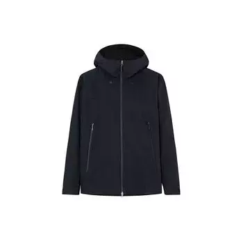 Anta Champion Outdoor Series однотонная куртка с капюшоном на молнии мужские куртки Basic-черный 152410802-2 3XL