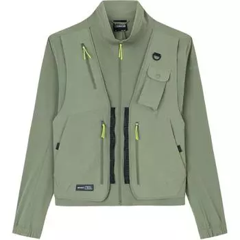 Anta Champion Outdoor Series Three-Proof Woven Stand Collar Альпинистская куртка Женские куртки Muddy-Olive-Green 162420616-4 L