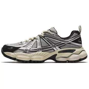 Anta Champion Series G02-V2 амортизирующие нескользящие низкие повседневные туфли женские кроссовки серебристо-черные 122438808A-1 36