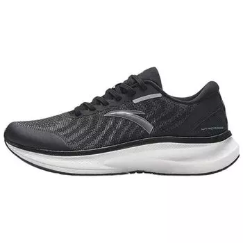 Anta Champion Series удобные амортизирующие нескользящие низкие кроссовки для бега мужские кроссовки черные серебристые 112335582S-11 40
