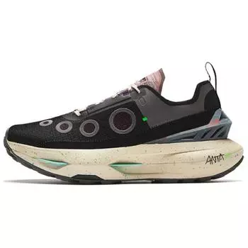 Anta Champion Series Удобные нескользящие кроссовки с низким верхом для бега мужские кроссовки черные серые 112416609A-2 40