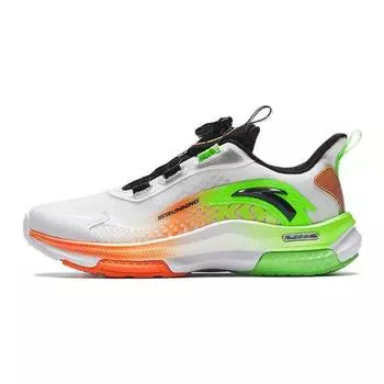 Anta Детские кроссовки Lingfeng Sr Sports, удобные, нескользящие, износостойкие, с низким верхом, детские кроссовки, оранжевые 312335530-1 38