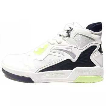 Anta Dominator Color Block повседневные высокие кроссовки мужские кроссовки белые черные зеленые 112118050-1 39