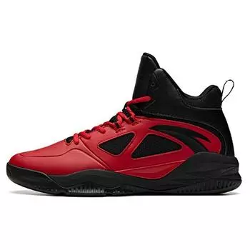 Anta Баскетбольные кроссовки Dominator Shock Absorbing Breathable High Top, мужские, красные, черные 91931109-3 41