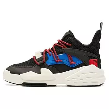 Anta Dominator Warmth And Anti-Slip Кроссовки среднего размера Мужские Кроссовки Черные Белые 112018087-5 39