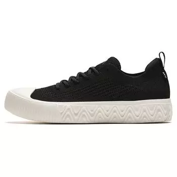 Кроссовки Anta Flyknit с амортизацией, износостойкие, низкие, мужские, черные 112428014-1 40.5