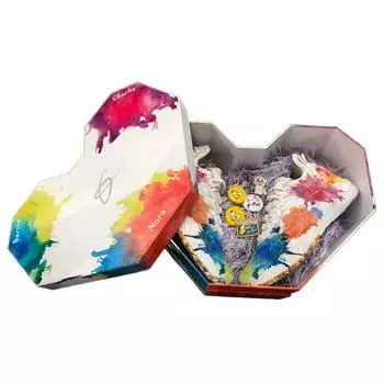 Anta GH1 Hayward Low Cotton Jacket Colorful Graffiti Амортизирующие Нескользящие Износостойкие Низкие Баскетбольные Кроссовки Мужские Кроссовки 112031103-8(S-BOX) 45