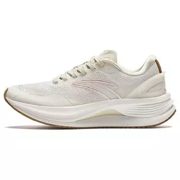 Anta Кроссовки Champion для бега Pro String Technology Shock Absorbing Прочные низкие женские кроссовки Белый Серый 122425563-4 38