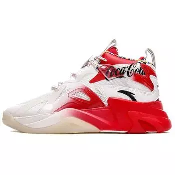 Anta Кроссовки Coca-Cola Collaboration Mid-Top мужские кроссовки белые красные 912038020-8 39