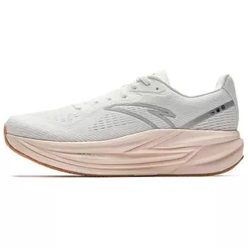 Anta Кроссовки для бега Champion 4-го поколения Удобная амортизация Нескользящие Низкие Тренировочные Кроссовки для бега Женские кроссовки Серебристые 122535562-3 37.5