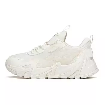 Anta Кроссовки Flame Minimalist Durable Non-Slip Low-Top Casual Dad Shoes Kids Sneakers Ivory-White 322148863-8 35