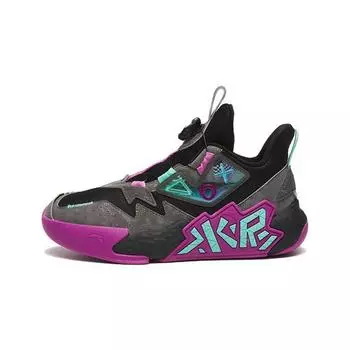 Anta Кроссовки Kids Cement Crusher Mid-Top Детские кроссовки Black Purple A312241101H-5 38