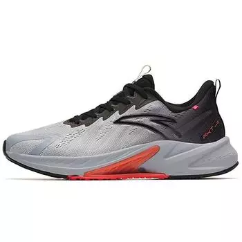 Anta Кроссовки Rocket 4 Shock Absorbing Non-Slip Low-Top для бега, мужские кроссовки серо-черные 112245530-7 40