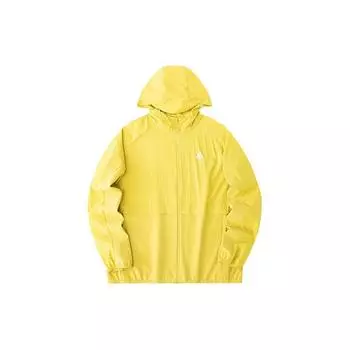 Anta Легкая куртка Shell Sun Protection Earth Shell Outdoor Water-Stick с защитой от ультрафиолета, куртка унисекс Earth-Yellow 952427603-5 S