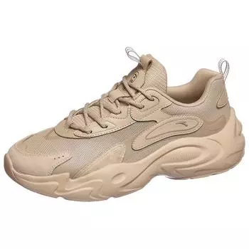 Anta Кроссовки Life Series Cloud Walking Shock Absorbing Non-Slip с низким верхом для папы, мужские кроссовки Natural-Wood-Color 112438856-2 40.5