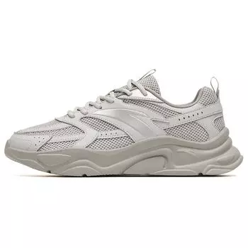Anta Lifestyle Series амортизирующие износостойкие низкие повседневные туфли мужские повседневные туфли серые 112258891-2 44