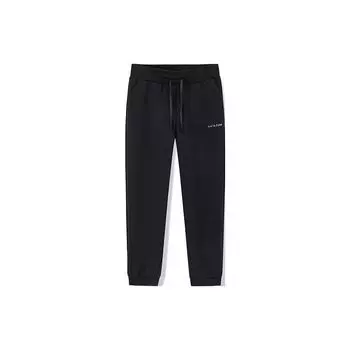 Anta Outdoor Series однотонные трикотажные брюки-джоггеры женские, черные 162317319-2 M