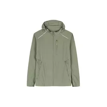 Anta Спортивная куртка Outdoor Series с капюшоном и застежкой-молнией, мужская, оливково-зеленая 152420612-4 S