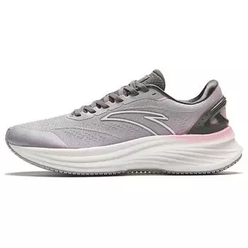 Anta Run 5 Удобные универсальные кроссовки с низким верхом для бега женские кроссовки серо-розовые 122415582-8 36