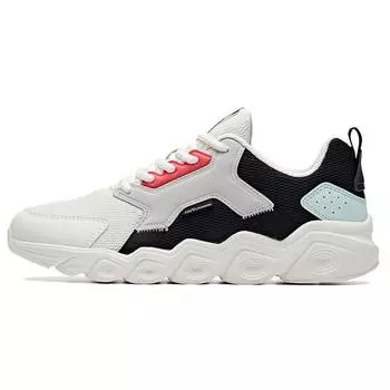 Anta Кроссовки Running Series для бега с низким верхом, универсальные, женские, белые, черные, серые 121935524R-2 37.5