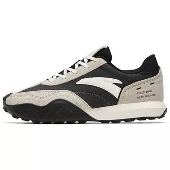 Anta Snow Cake Shoes 3 Inheritance износостойкие повседневные туфли с низким верхом женские повседневные туфли черные серые белые 122238857S-2 35.5
