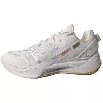 Anta Баскетбольные кроссовки Sweep 5 Shock Absorbing Non-Slip Wear-Stick с низким верхом для мужчин, белые 112451608-3 44.5