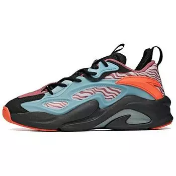 Anta Удобные амортизирующие износостойкие низкие мужские кроссовки Dad Shoes красные синие черные 112048081-3 40.5