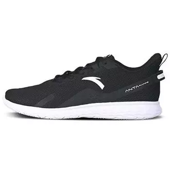 Anta Удобные нескользящие износостойкие дышащие кроссовки Rebound Low-Top мужские кроссовки черные белые 111935525R-1 43