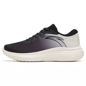 Anta Универсальные амортизирующие износостойкие дышащие кроссовки Rebound Low Top мужские кроссовки черные белые 912315572-1 44