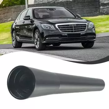Antenna Short Mast 1X 3.6 Inches Aluminum Anti-rust Black Roof For Mercedes 230 280 300 320 For Mercedes R171 SLK SL 200 Quality CHINA