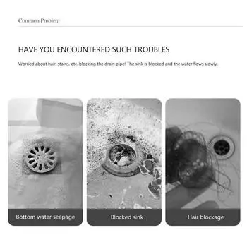 Anti-blocking Sink Strainer Triangular Shape Floor Drain Sewer Outfall Drain Filter Hair Clean Up Waste Catcher чёрный