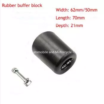 Anti-Collision Rubber Buffer Block For Large Trucks High Quality material чёрный