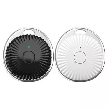 Анти-потерянное напоминание Совместимость с Bluetooth Работа с Apple Find My Mini Устройство слежения Поиск ключей Локатор Багажная бирка чёрный