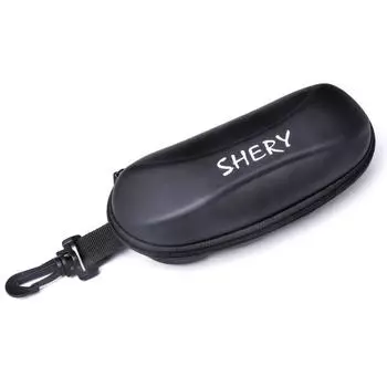 Anti-pressure Sunglasses Storage Box Large Zipper Bag Portable Glasses Case Travel