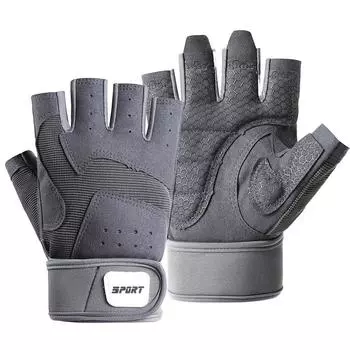 Anti Slip Breathable Wear Resistant Cycling Lengthened Widened Wrist Guards Anti Cocoon Sports Gloves M