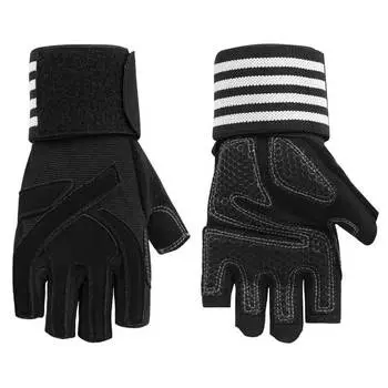 Anti Slip Shock Absorbing Training Breathable Wrist Protection Bicycle Gloves Outdoor Sports Fitness Cycling Gloves for Men S