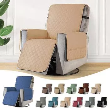 Anti-Static Fashionable Sofa Slipcover Multiple Pockets Soft Sofa Cover For Restaurant Office