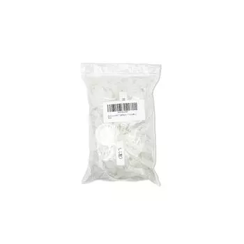 antibacterial] Earplugs (shell type) For business use 60 pairs (120 pieces) + case included transparent