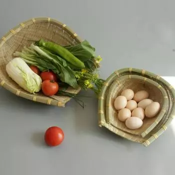 Антикоррозийная компактная модная открытая бамбуковая корзина для сушки бамбуковый совок для мусора E