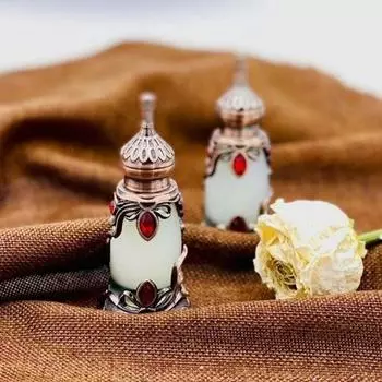 Antiqued Essential Oil Bottle Refillable Empty Dispenser Diffuser Wedding Decoration 12ML
