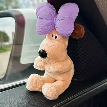 Antis Caterer Cutie Dog, Purple Dog, 2 шт., корейский автомобильный аксессуар