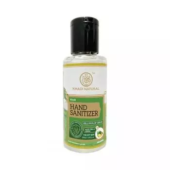 Антисептик для рук с Алоэ и Лимоном (100 мл), Hand Sanitizer, Khadi Natural 10