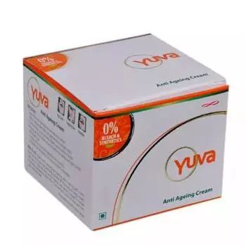 Антивозрастной крем для лица (25 г), Yuva Anti Ageing Cream, Rajah Ayurveda 9.875