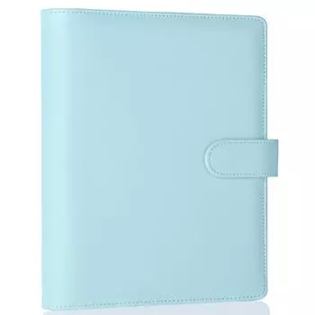 Antner A5 PU кожаный переплет 6 колец обложка для блокнота A5 бумага A5 персональный планировщик A5 бюджетный переплет со сменными листами магнитная застежка пряжка мятный