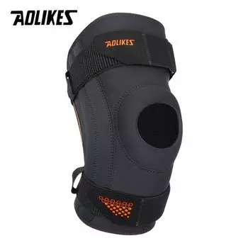 AOLIKES 1PCS коленный бандаж, поддержка колена для стабильности, травмы мениска, незначительные растяжения связок для мужчин и женщин M