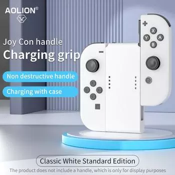 Aolion Mini Зарядная ручка-кронштейн с портом Type-C для Nintendo Switch Зарядная станция Joycon для Nintendo Switch Аксессуары