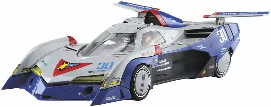 Aoshima Bunka Kyozai Cyber Formula Asurada Aero Mode Scale Пластиковая модель № 23 GSX 1/24