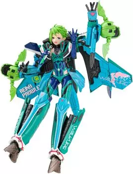 Aoshima Bunka Kyozai VFG Macross Delta Kairos Reina Prowler Высота 140 мм пластиковая модель VF-31A приблизительно. Цветовая кодировка MC-15 (Самолет)