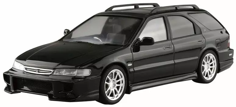 Aoshima Bunka Kyozaisha 124 The Tuned Car Series No.66 Honda Wings West CF2 Accord Wagon 1996 Пластиковая модель