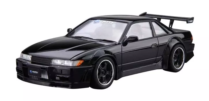 Aoshima Bunka Kyozaisha 124 The Tuned Car Series No.6 Nissan RASTY PS13 Silvia 1991 Plastic Model